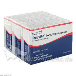Ocuvite complete 12mg Lutein, 180 ST – PZN 4871542