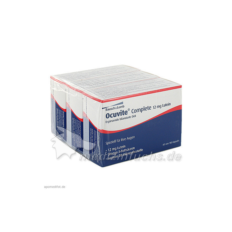 Ocuvite complete 12mg Lutein, 180 ST – PZN 4871542