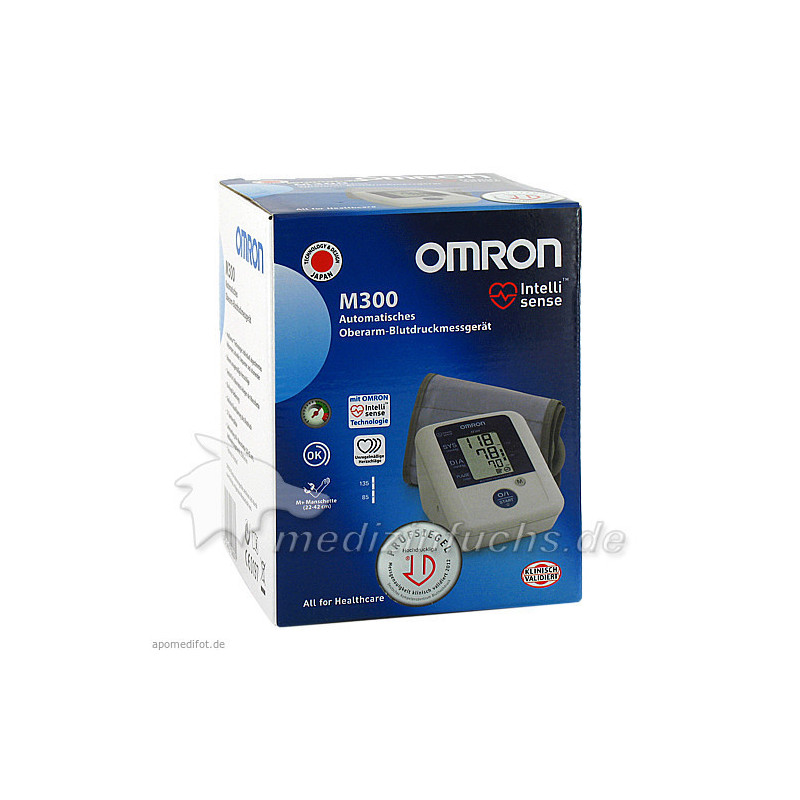 OMRON M300 Oberarm Blutdruckmessgerät, 1 ST – PZN 9339496