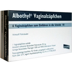 ALBOTHYL Vaginalzäpfchen, 6 ST – PZN 2904711
