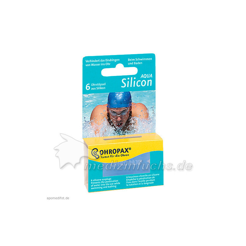 OHROPAX Silicon Aqua, 6 ST – PZN 7253879