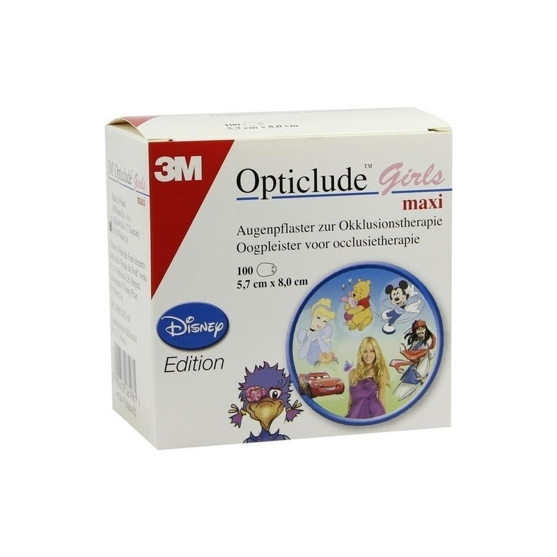 Opticlude 3M Girls Disney Edition 2539M D PG-100, 100 ST – PZN 7588433