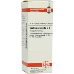 Oxalis Acetosella D 4 Dilution (20 ml) – PZN 4230636
