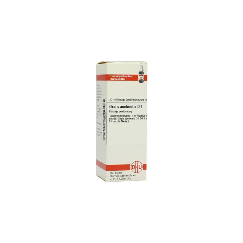 Oxalis Acetosella D 4 Dilution (20 ml) – PZN 4230636