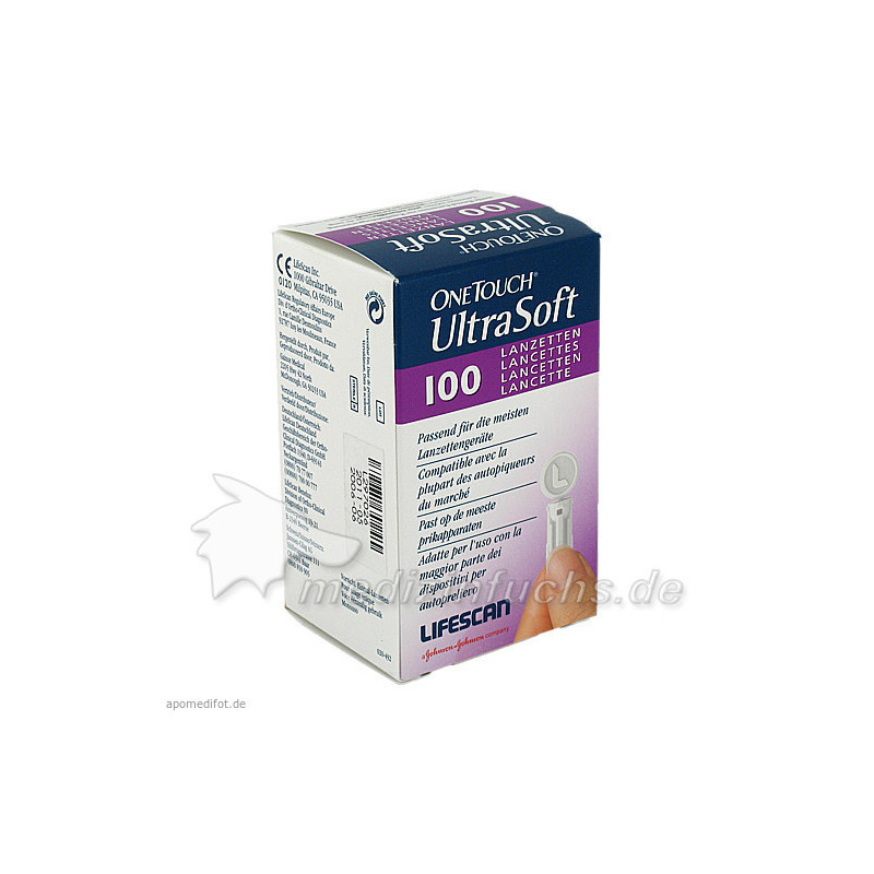 One Touch Ultra Soft Nadellanzetten, 100 ST – PZN 1516214