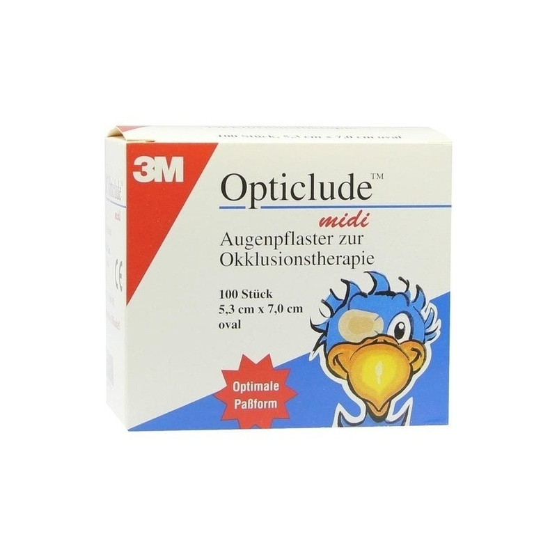Opticlude 3M MIDI 1538/100, 100 ST – PZN 747124
