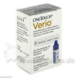 One Touch Verio Kontrolllösung mittel, 2X3.8 ML – PZN 6558387