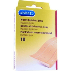 Alvita Pflaster wasserabweisend 10x6cm, 10 ST – PZN 4597503