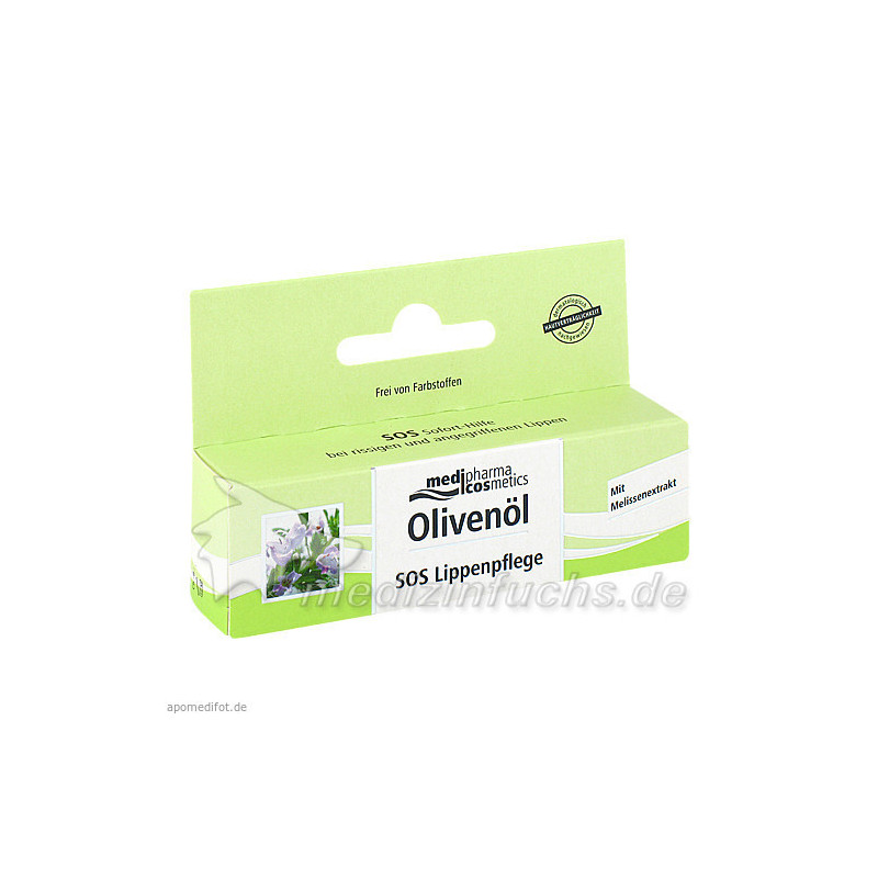 Olivenöl SOS Lippenpflege, 7 ML – PZN 5109233