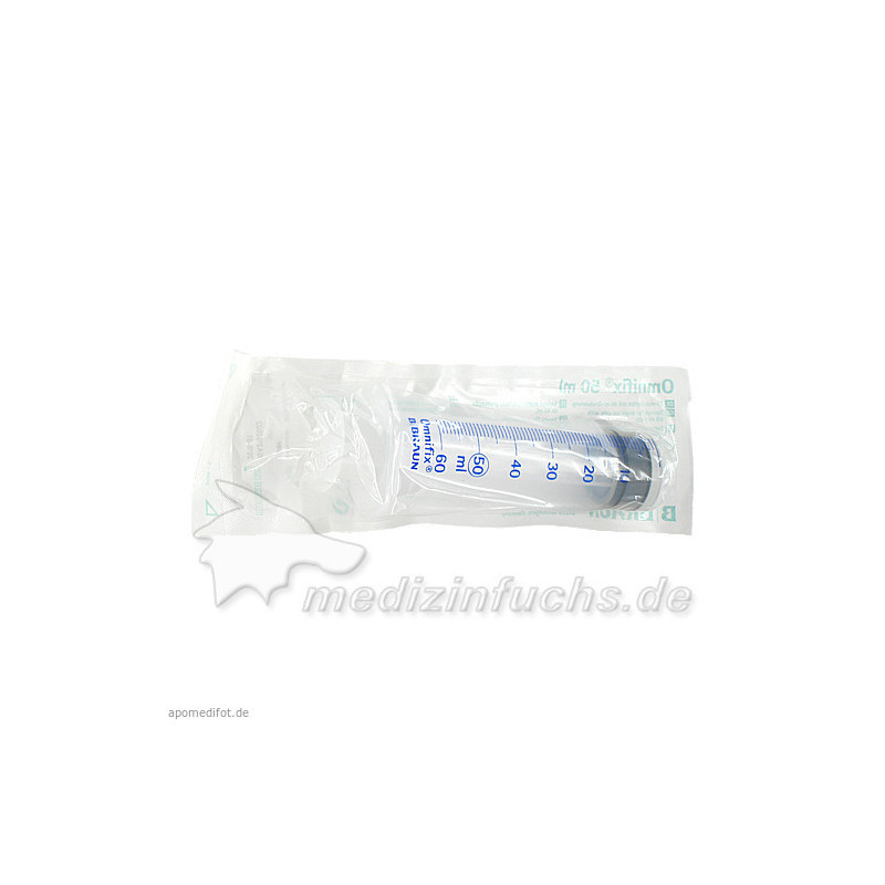 Omnifix Luer Latexfrei, 50 ML – PZN 570051