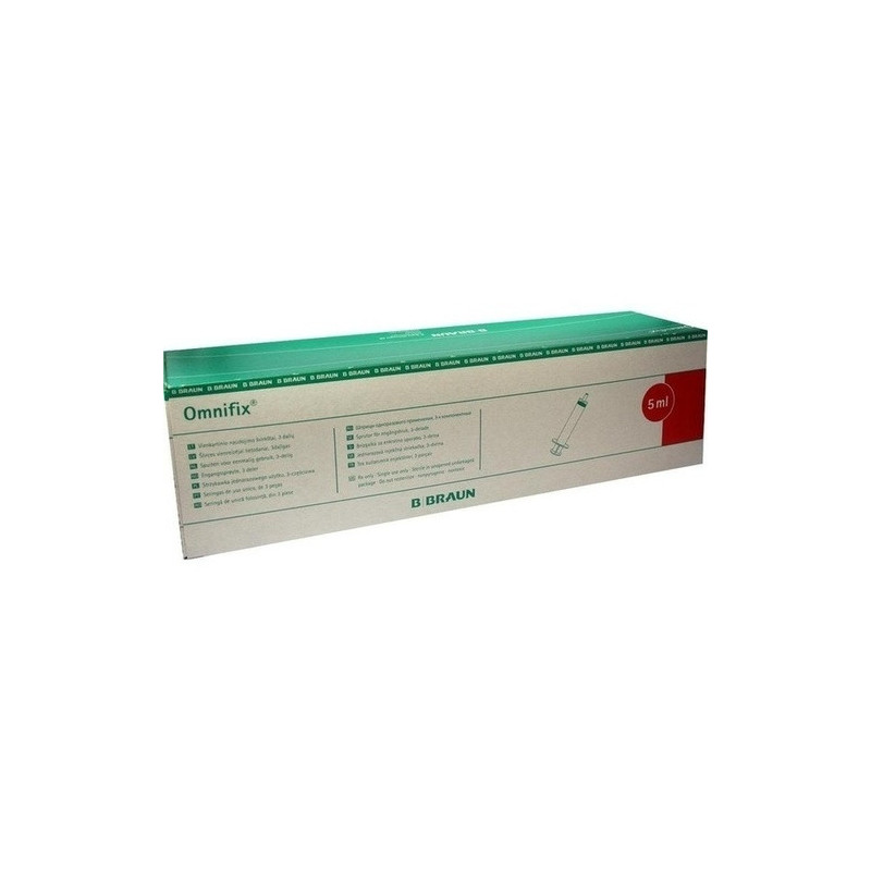 OMNIFIX Luer-Lock Solo Latexfrei, 100X5 ML – PZN 570016