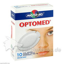 OPTOMED Augenkompresse selbstklebend steril, 10 ST – PZN 9947020