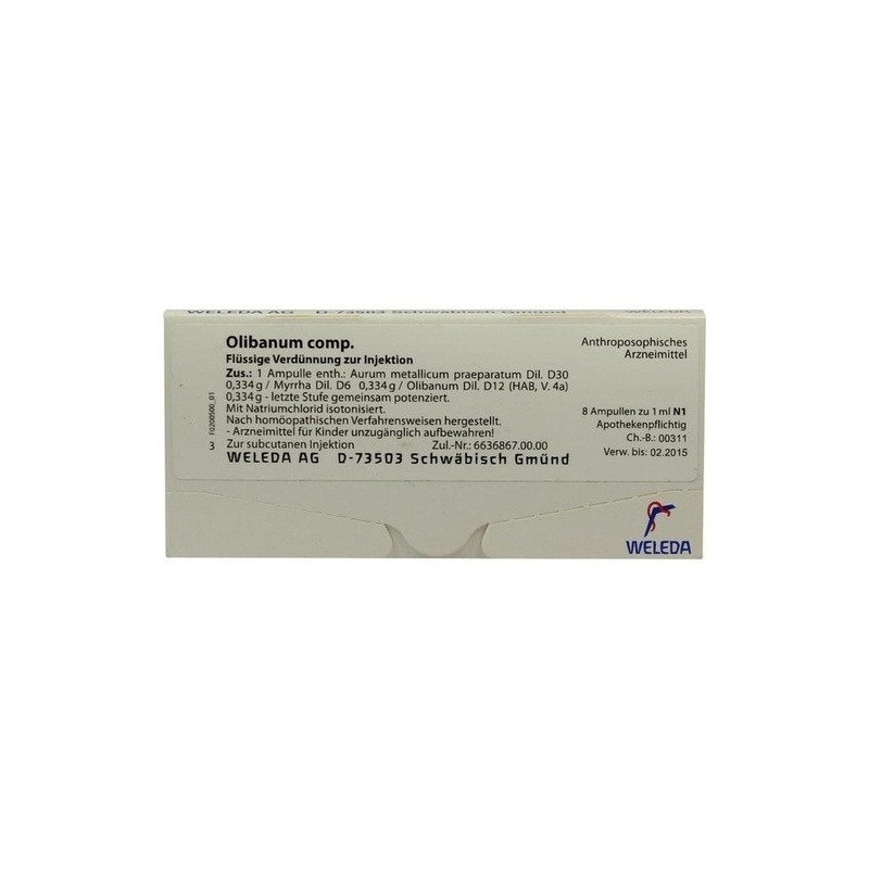OLIBANUM COMP, 8X1 ML – PZN 1624725