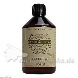 Olivenblattextrakt-NATURA 100% naturrein pur, 500 ML – PZN 10357588