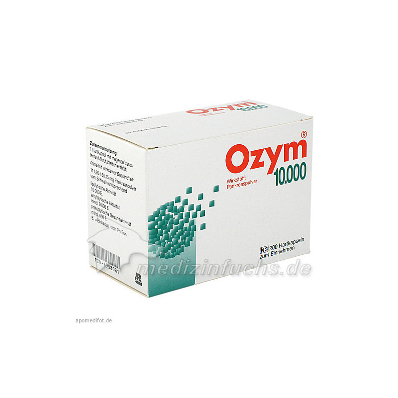 OZYM 10000 Hartkapseln, 200 ST – PZN 6958081