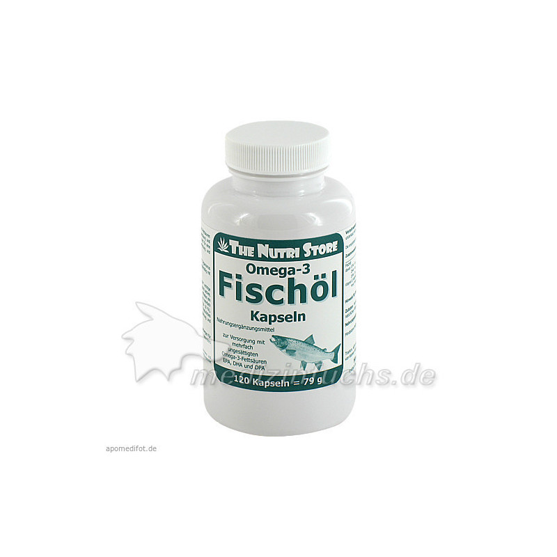 Omega-3 Fischöl Kapseln 500mg, 120 ST – PZN 5488064