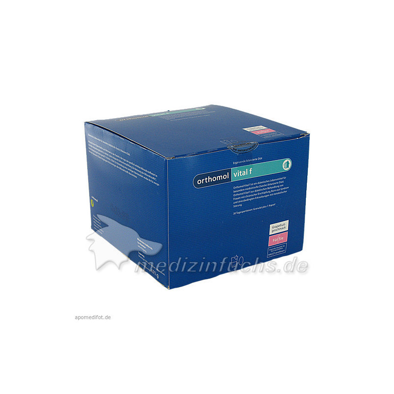 Orthomol Vital F Grapefruit Granulat/Kaps, 30 ST – PZN 1028526