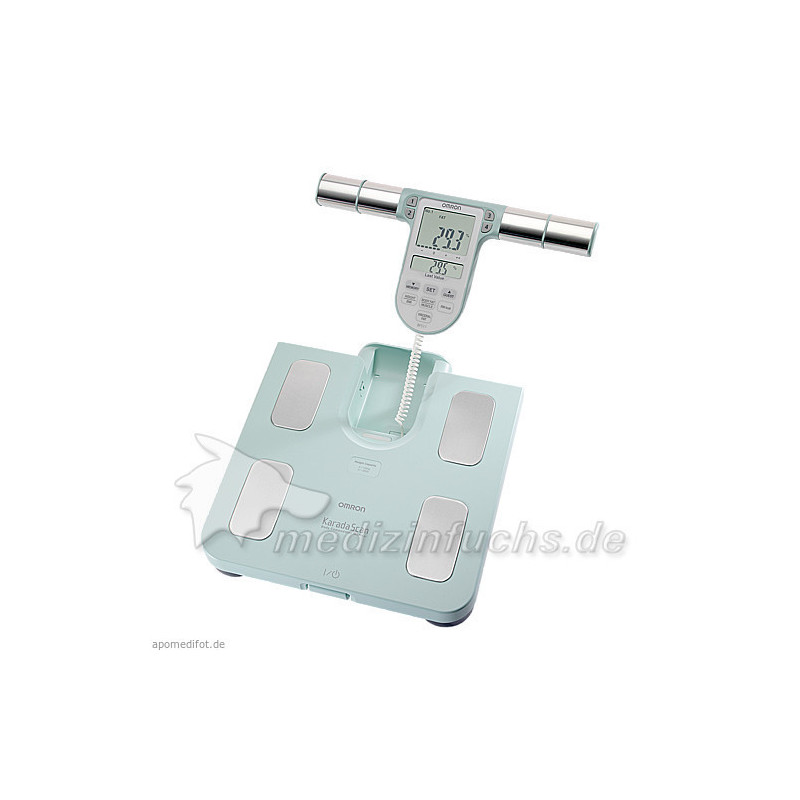 OMRON HBF 511T Körperfettwaage türkis, 1 ST – PZN 7280480