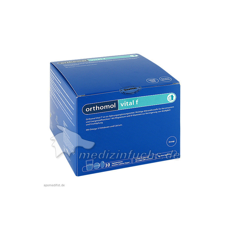 Orthomol Vital F Granulat/Kapseln 30Beutel, 1 ST – PZN 1319643