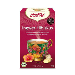 YOGI TEA Ingwer Hibiskus Bio Filterbeutel, 17X2 G – PZN 9687671