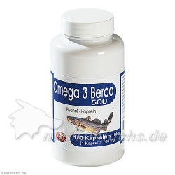 Omega 3 Berco 500, 150 ST – PZN 114979