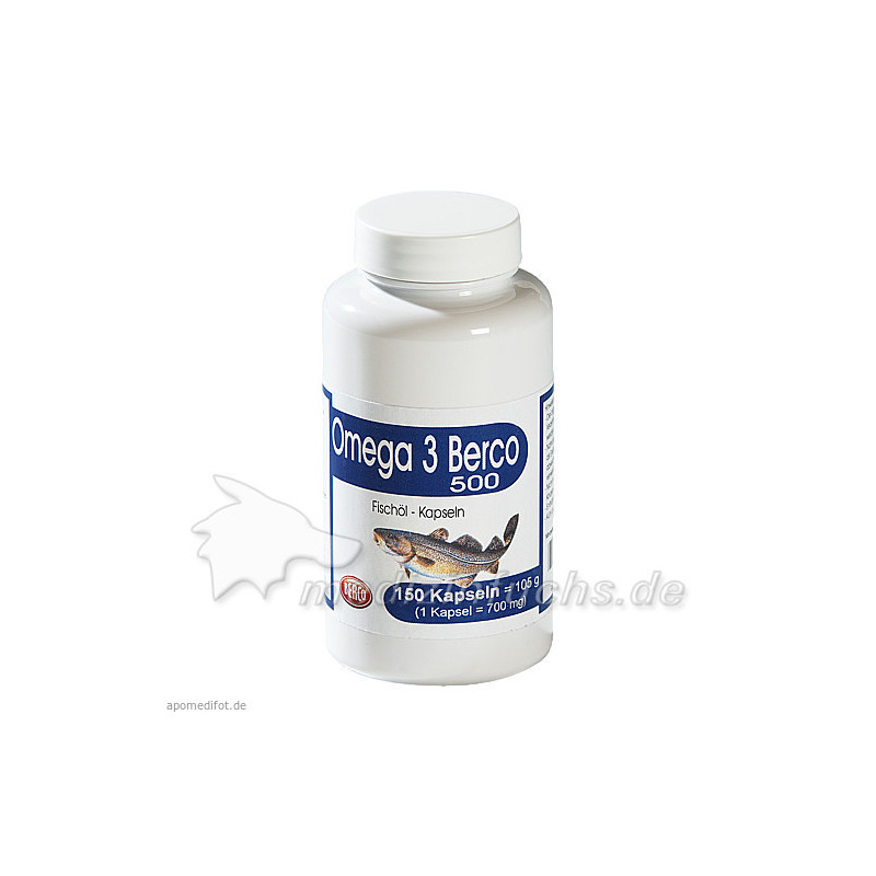 Omega 3 Berco 500, 150 ST – PZN 114979