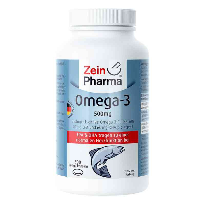 Omega 3 500 mg Caps (300 stk) – PZN 10134227