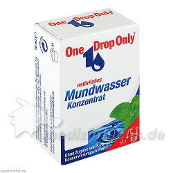 One Drop Only natürliches Mundwasser Konzentrat, 10 ML – PZN 3277794