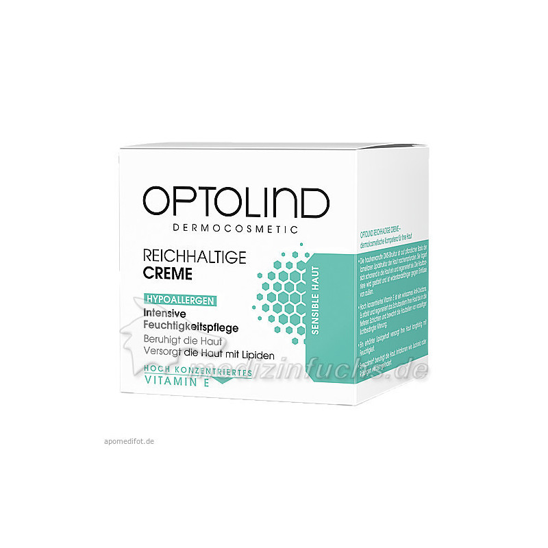 Optolind Empfindliche Haut Reichhaltige Creme, 50 ML – PZN 1295581