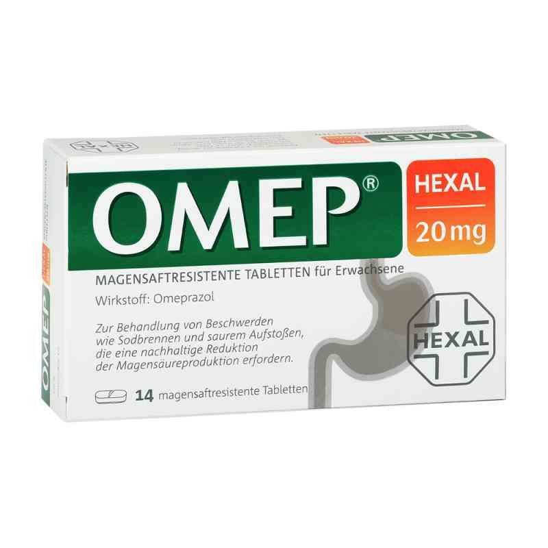 OMEP HEXAL 20mg (14 stk) – PZN 10070208
