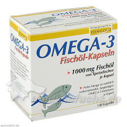 Omega 3 Fischöl Kapseln, 100 ST – PZN 1469549