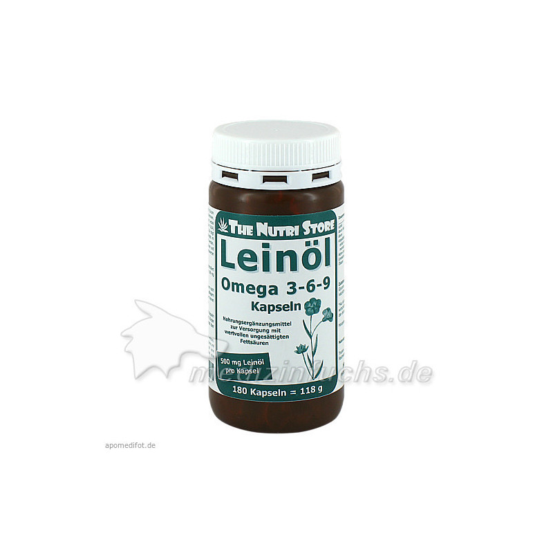 Omega 3-6-9 500mg Bio, 180 ST – PZN 134373