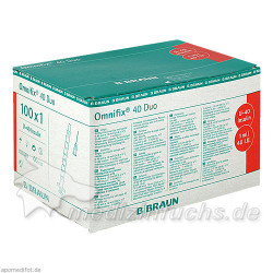 OMNIFIX INSULIN DUO 40, 100X1 ML – PZN 2240903