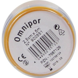 OMNIPOR Vliespflaster 2,5 cmx5 m, 1 ST – PZN 7687129