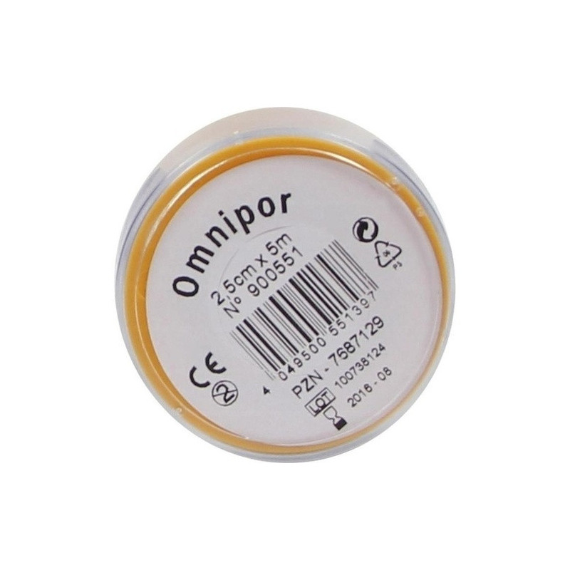 OMNIPOR Vliespflaster 2,5 cmx5 m, 1 ST – PZN 7687129