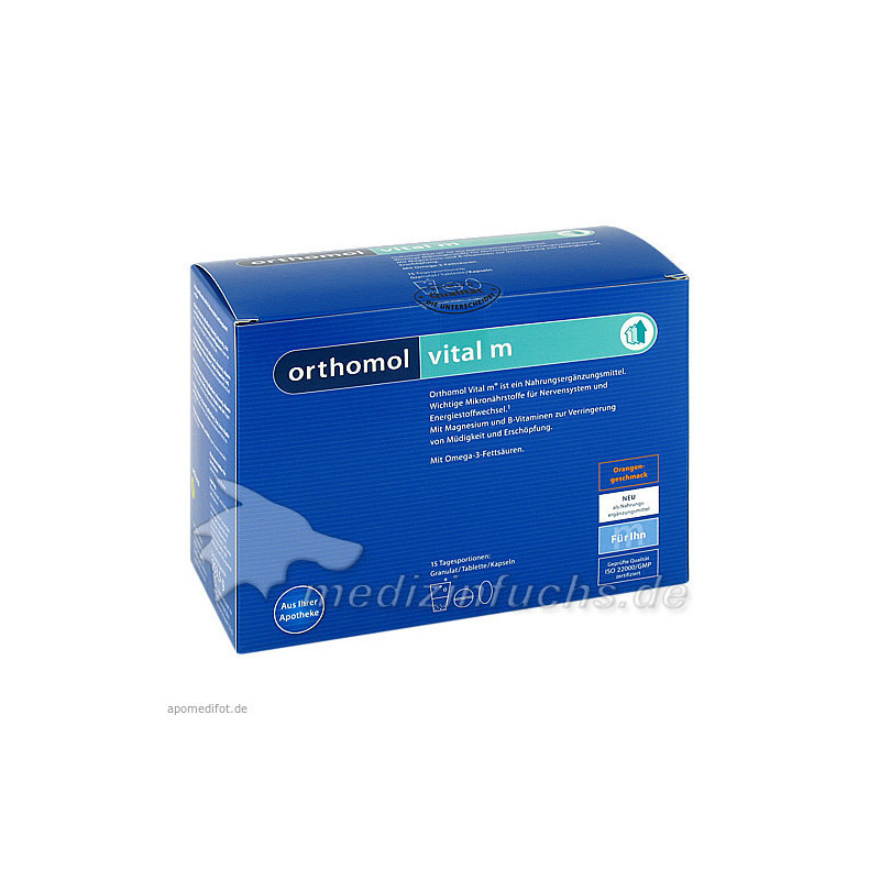 Orthomol Vital M 15Granulat/Kapseln, 1 ST – PZN 1319784