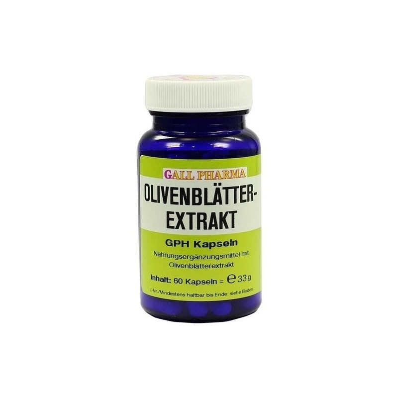 Olivenblätterextrakt GPH Kapseln, 60 ST – PZN 3057868