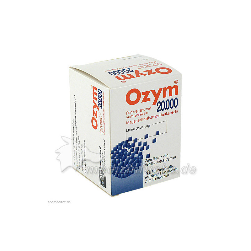 OZYM 20000 Hartkapseln, 50 ST – PZN 6958106