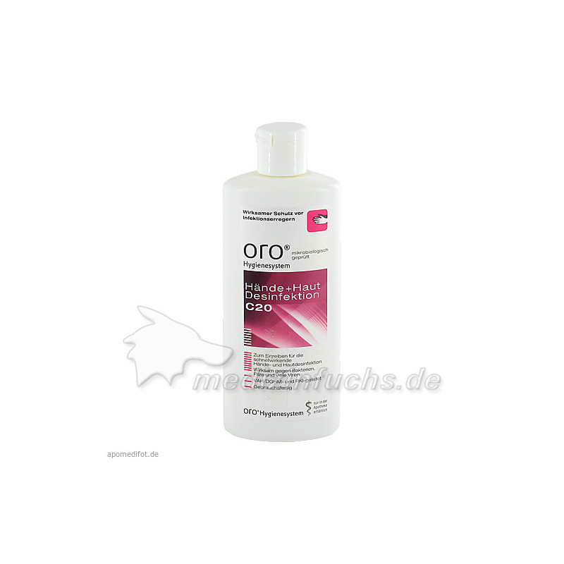 oro C20 Hände + Hautdesinfektion, 125 ML – PZN 6157659