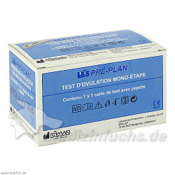 OVULATIONSTEST PRE PLAN LH, 7 ST – PZN 1534235