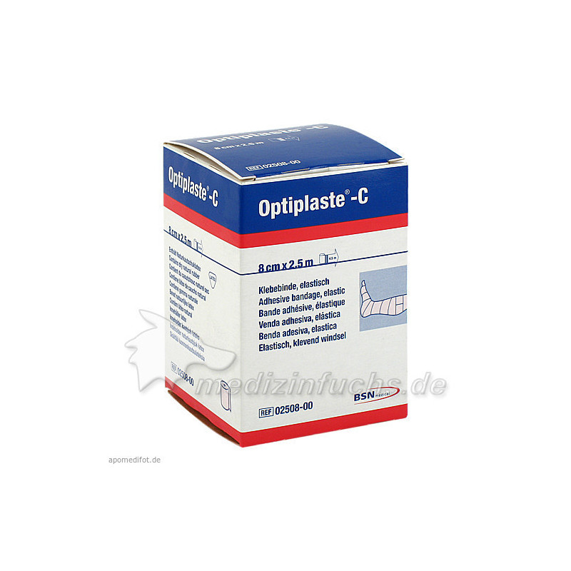 Optiplaste-C 2.5mx8cm Rolle, 1 ST – PZN 3576278