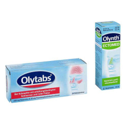 Olytabs 24 stk  Olynth Ectomed Nasenspray (1 Pck) – PZN 8100070