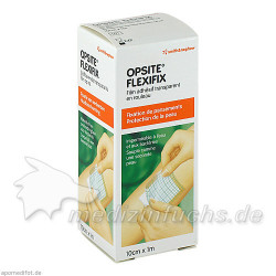 OPSITE FLEXIFIX PU Folie 10cmx1m unsteril Rolle, 1 ST – PZN 680331