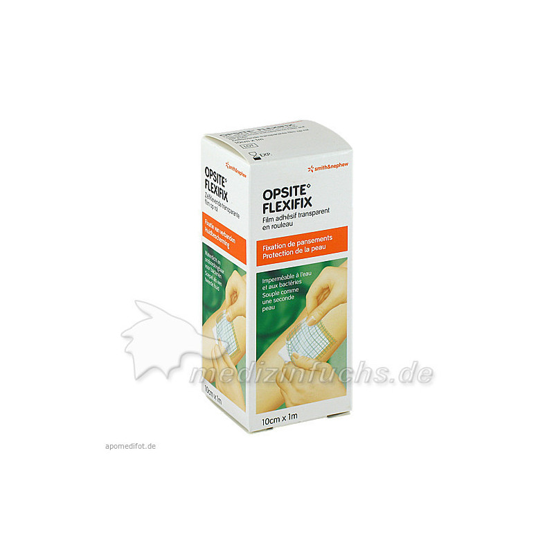 OPSITE FLEXIFIX PU Folie 10cmx1m unsteril Rolle, 1 ST – PZN 680331
