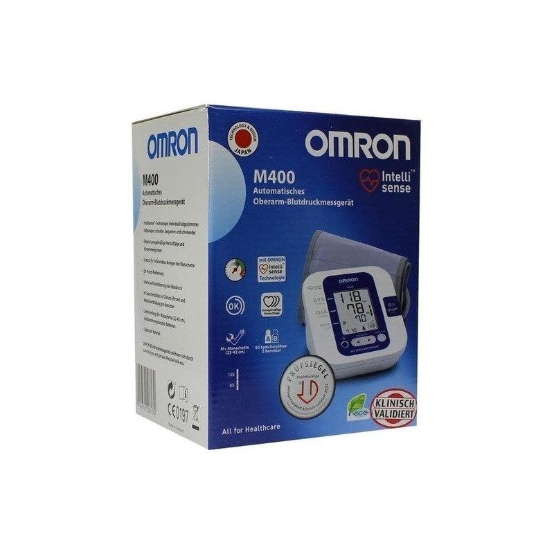 OMRON M400 Oberarm Blutdruckmessgerät, 1 ST – PZN 9339504