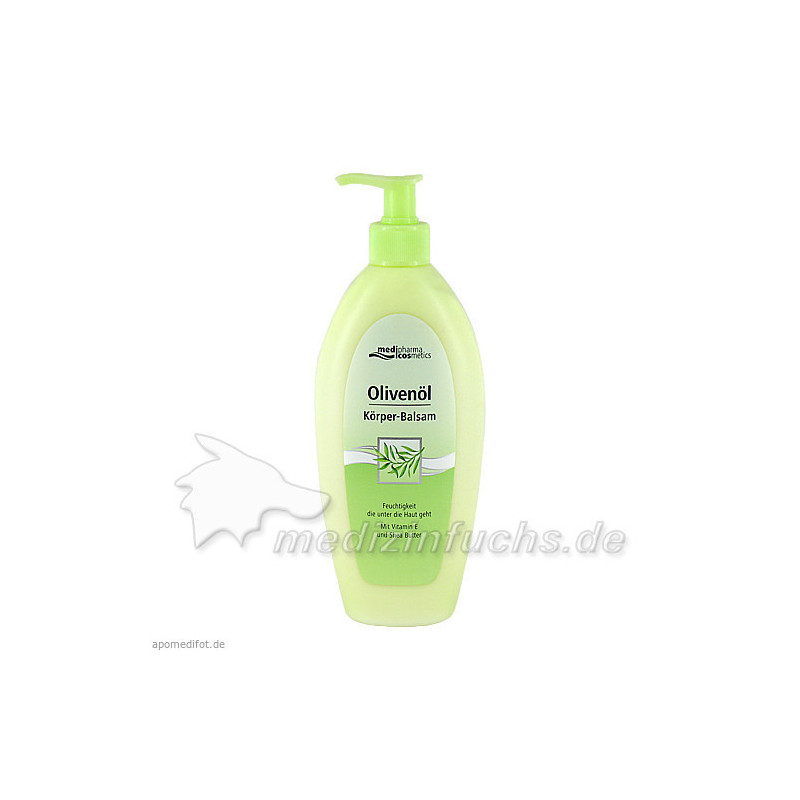 Olivenöl Körper-Balsam im Spender, 500 ML – PZN 5139300