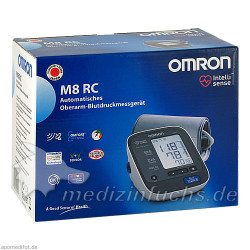 OMRON M8 RC Oberarm Blutdruckmessgerät m.Funkuhr, 1 ST – PZN 5743616
