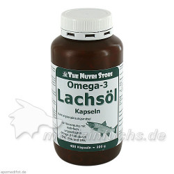 Omega-3 Lachsöl Kapseln, 400 ST – PZN 647701