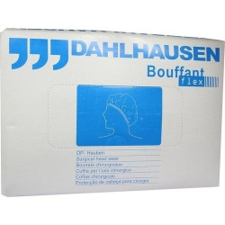 OP-Haube Bouffant Flex grün, 100 ST – PZN 2135595