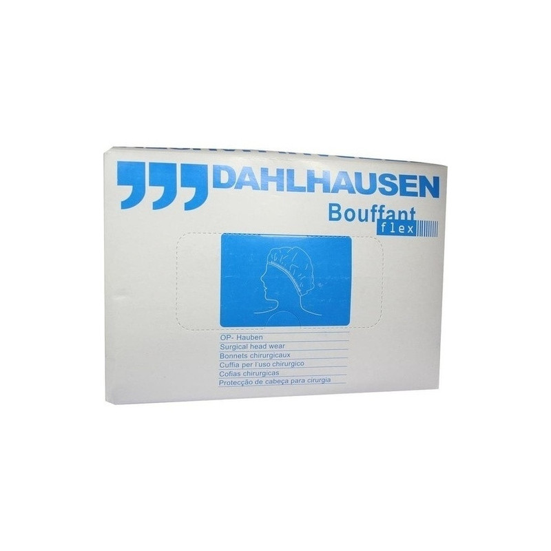 OP-Haube Bouffant Flex grün, 100 ST – PZN 2135595